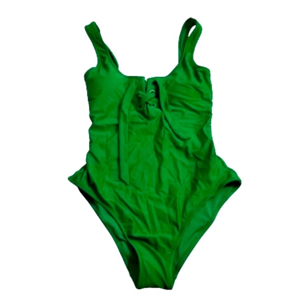 aerie Other - NWT Aerie green one piece bathing suit swim suit size S